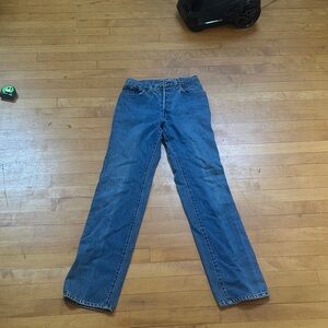 Women’s vintage straight leg Levi’s high waisted